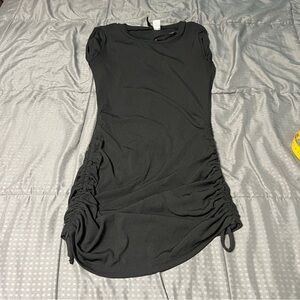 divided h&m black dress Ruched sides Size small